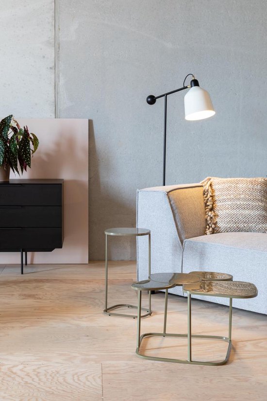 Table d'appoint - Zuiver - Métal - Vert olive