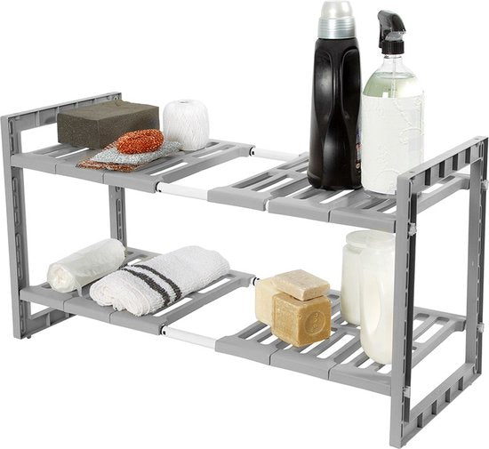 Compactor Armoire à évier à rayonnages extensible