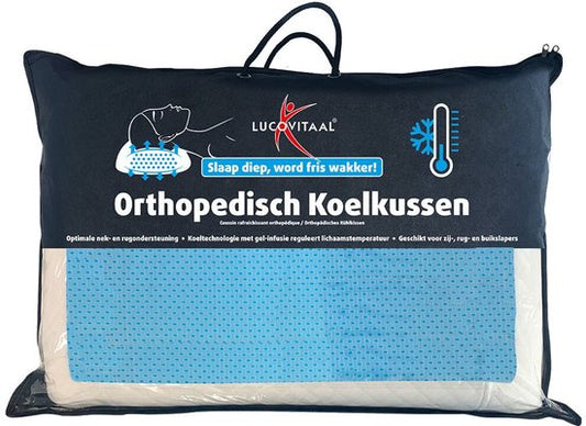 Lucovitaal Cooling Pillow Orthopaedic - (Oreiller refroidissant orthopédique)