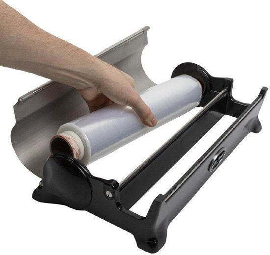 Boska Porte-rouleau "Rock" - Pour rouleau de 300 mm - Noir - 400x210x110mm
