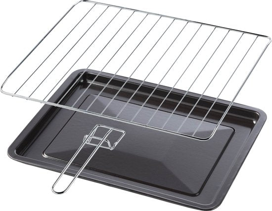 Tomado TEO4500S - Four posable - 45 Litres - 2000 Watt - Air chaud - 3 niveaux d'encastrement - Argent