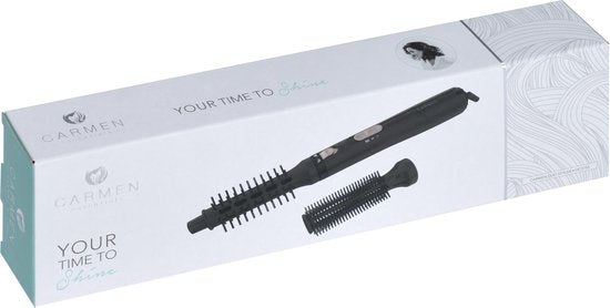 Carmen DC5250 - Brosse à cheveux - 550 watts - Dents rétractables - 2 accessoires - Double voltage