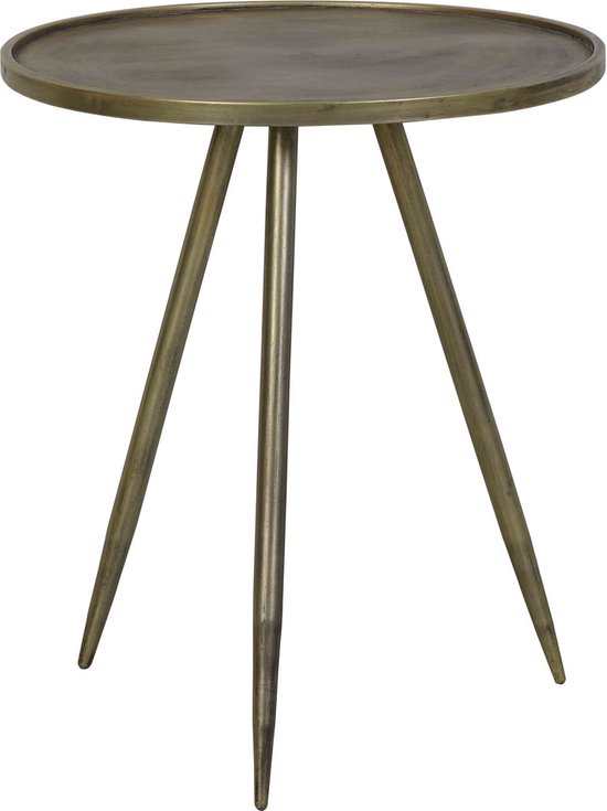 Light & Living Table d'appoint Envira - Antique Gold - Ø39,5cm - Luxe