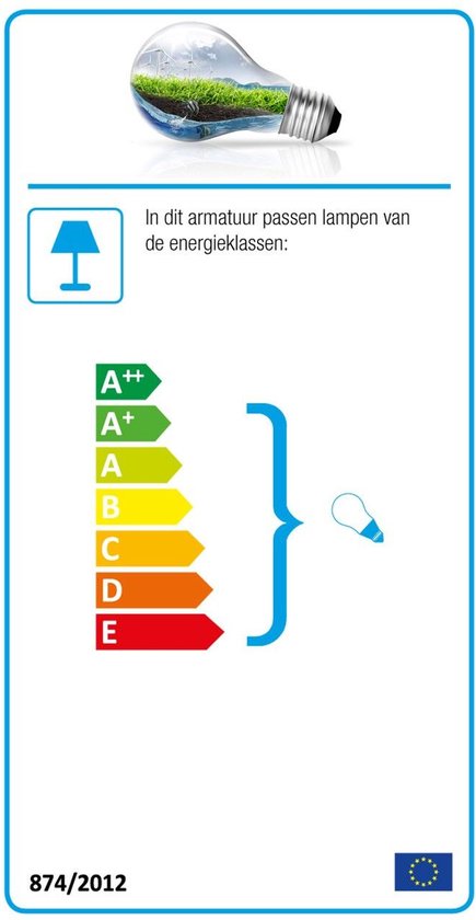 Lampe suspendue Steinhauer Bikkel - Noir