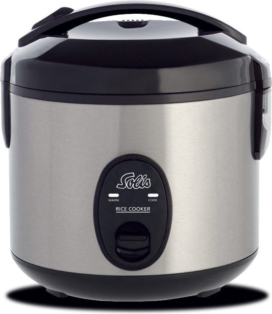 Solis 978.10 0.8l 350W Noir, cuiseur de riz en acier inoxydable