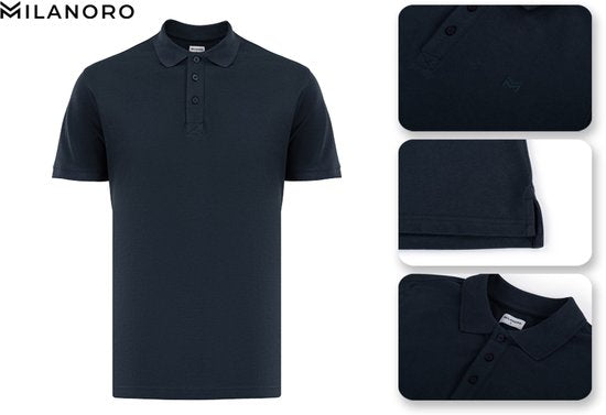 Milanoro - L - Polo - Homme - Gris clair