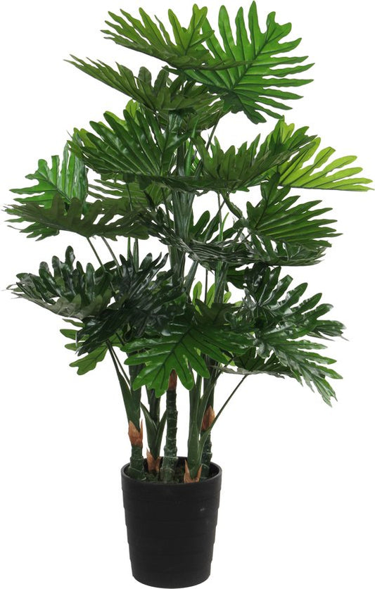 Mica Decorations Plante Artificielle Philodendron - H120 x Ø80 cm - Vert