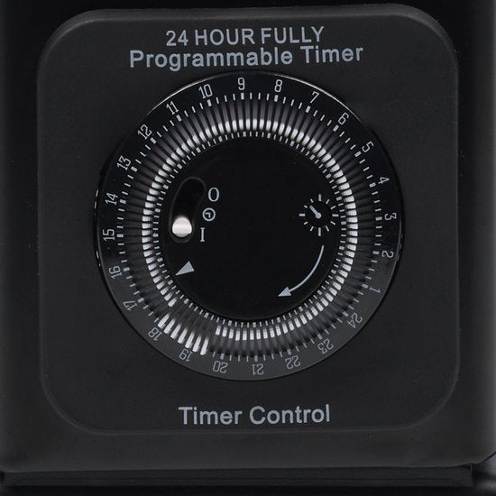 Tristar KA-5104 Convecteur de chauffage - 3 niveaux de chaleur - Avec minuterie - 750/1250/2000 W - Thermostat réglable - Fonction Turbo - Chauffage silencieux - Noir