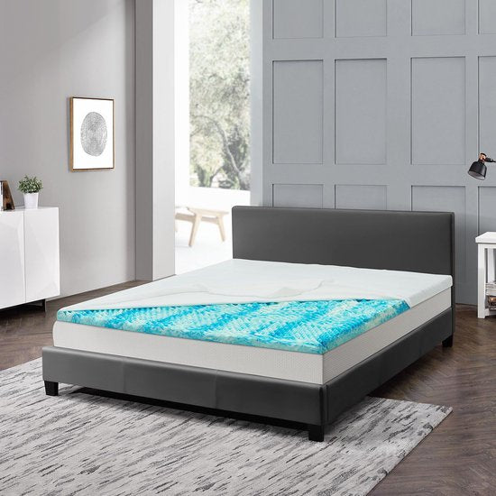 Sur-matelas / Sur-matelas / Sur-matelas - 180 x 200 cm - H2 / H3 - Mousse à mémoire de forme