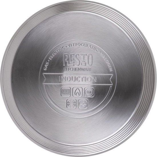 Bouilloire sifflante - Resto - 2,7L - Acier inoxydable - Induction - Argenté
