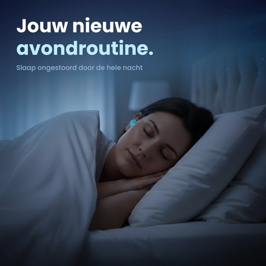 PurelyGoods® Bouchons d'oreille pour le sommeil - 20 bouchons d'oreille en silicone pour le sommeil - Anti-ronflement - Dormeurs latéraux