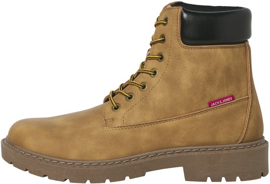 Jack & Jones - Bottes à lacets Thames pour hommes - Beige - Taille 42