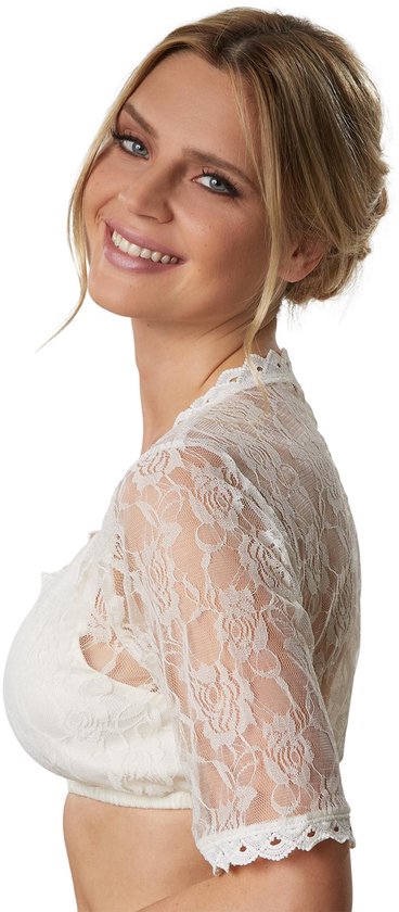 dressforfun - Dirndl blouse Lotti XL - déguisement costume halloween déguisement carnaval déguisement carnaval déguisement carnaval - 303083