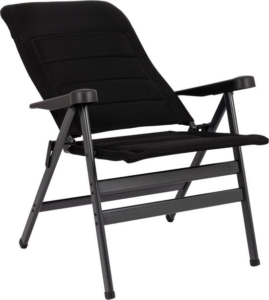 Crespo - Chaise de plage - XL - AP/238 - Air-Deluxe - Noir - Modèle 2025