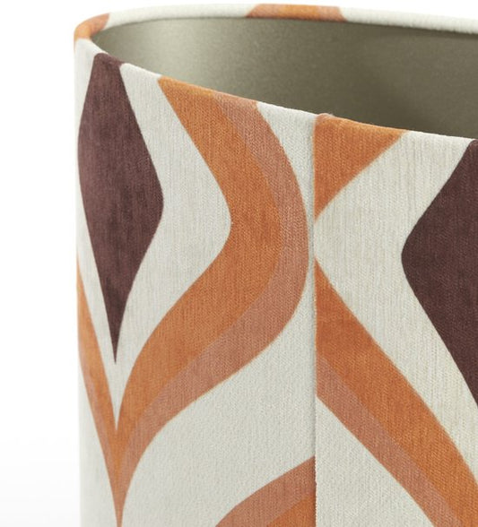 Light & Living - abat-jour - Cookie - orange - textile - E27 - 3538522