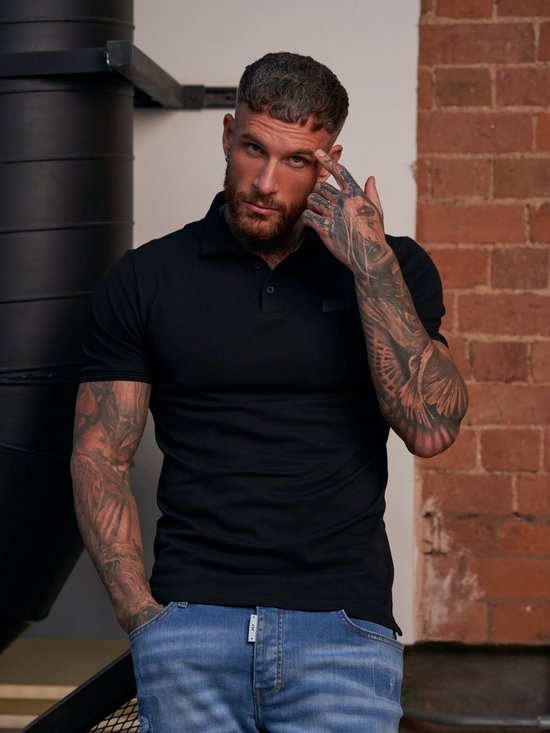 AB Lifestyle - Polo Regular | Jet Black - Hommes - Taille : XS
