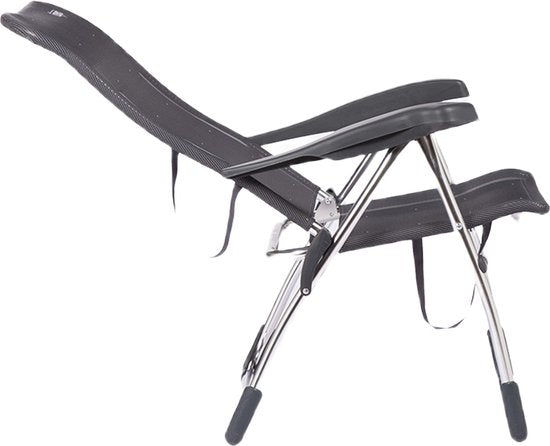Crespo - Chaise de plage - AL/206 - Gris foncé