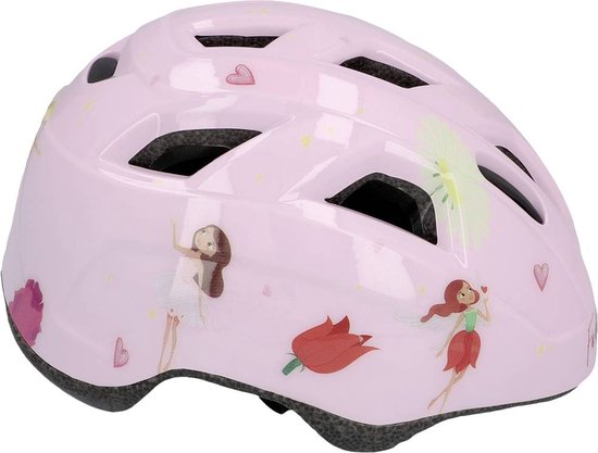 FISCHER FAHRRAD Plus Princesse XS/S Casque enfant Rose Taille : XS/S Tour de tête : 48-54 cm