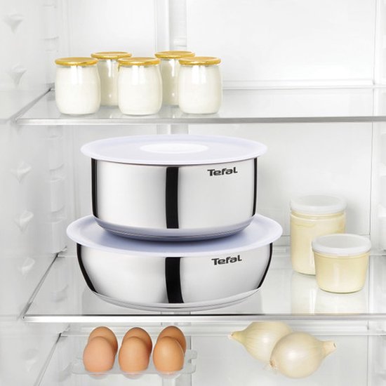Tefal Ingenio Emotion - Batterie de casseroles - 20 pièces - Induction - Empilable - Poignée amovible - Gain de place