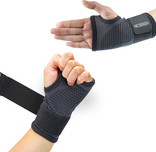 MR. PANACHE Wrist Brace - Bracelets droit - Bracelets gauche - Bracelets pour le syndrome du canal carpien - Strap de poignet - Bracelets pour le syndrome du canal carpien - Bracelets pour le pouce - Bracelets pour le poignet - Support universel pour le p
