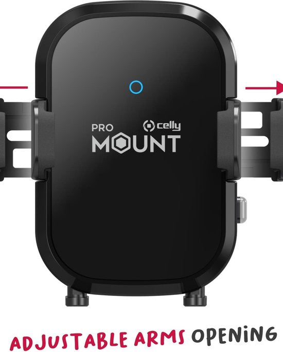 Celly MOUNTCHARGE15 Support de téléphone sans fil 15W BK