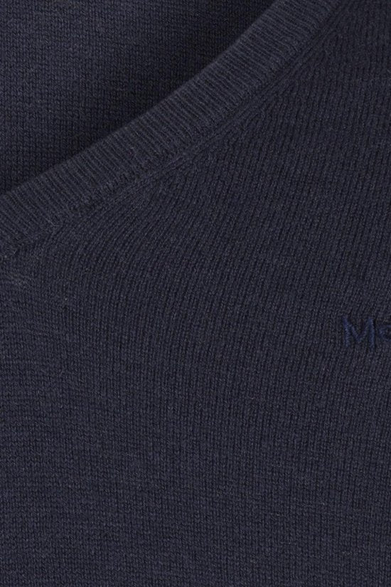 McGregor Sweater V-neck Sweater Mm999 1201 01 2100 Navy Blue Hommes Taille - XL