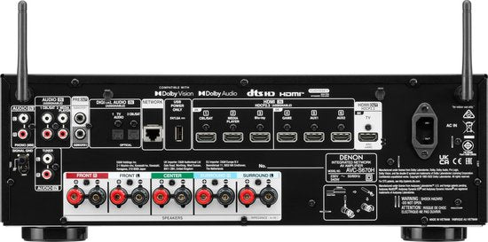 Denon Amplificateur Home Cinéma AVC-S670H - Noir