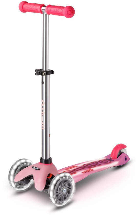 Micro Mini Deluxe LED Scooter - Scooter Glow Plus pour les enfants de 2 à 6 ans - max 50 kg