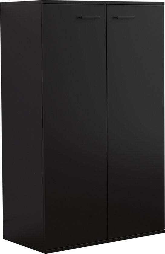 Armoire enfant - étagères et penderie - hauteur 120 cm