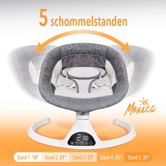 Château gonflable électrique Moxica - Balançoire pour bébé - Balançoire pour bébé - Château gonflable