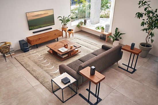 Sony HT-S40R - Barre de son avec subwoofer et haut-parleurs arrière sans fil - Noir