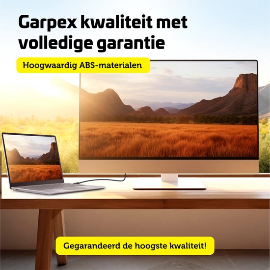 Garpex® Câble HDMI vers DisplayPort - 4K Ultra HD 60Hz - 1,8 mètre