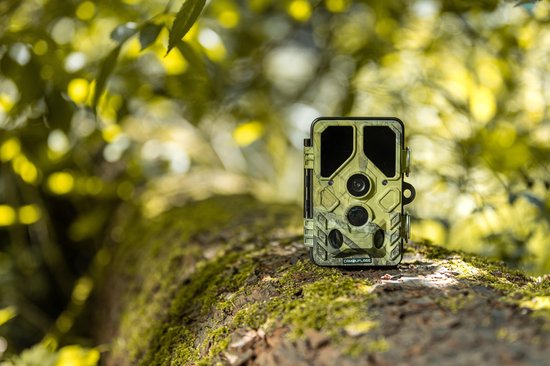 Caméra pour animaux sauvages Camouflage EZ45 - Caméra pour animaux sauvages avec vision nocturne - Avec WIFI - Observation du jardin - 24MP