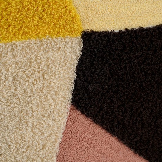 Collection In The Mood Décoration murale - L59 x B45 cm - Coton/bois FSC - Rose clair