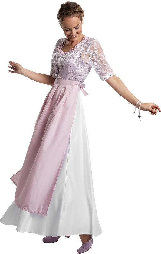 Dressforfun Maxi-Dirndl Neuschwanstein modèle 2 L - costume pour habiller halloween party wear carnaval costume carnaval party wear - 304647