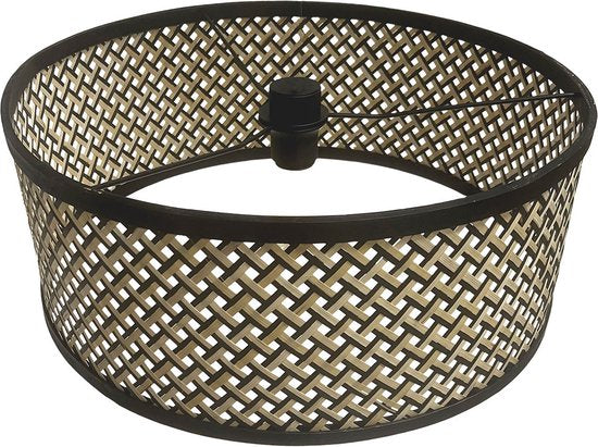 Abat-jour Steinhauer Abat-jour - noir - bois - 40 cm - raccord E27 - K1068BS