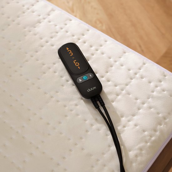 Couverture électrique Duux Snooze Fleece - 6 réglages - 155x200 cm