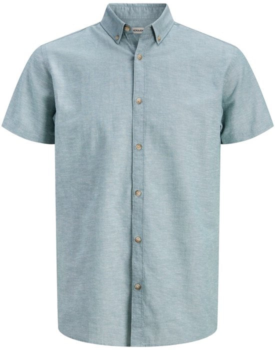 Jack & Jones - Chemises Hommes Summer Short Sleeve - Vert - Taille L