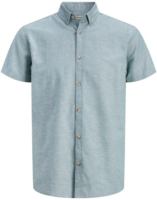 Jack & Jones - Chemises Hommes Summer Short Sleeve - Vert - Taille L
