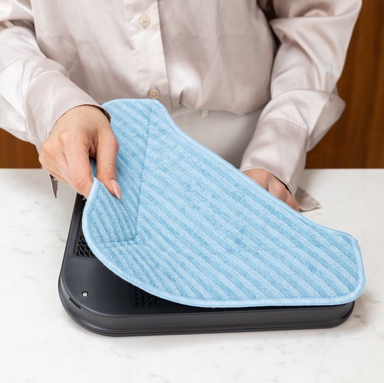 Mop Cloth Extra Microfibre pour Skrub Steam Cleaner 'The Big One' - 2 pièces