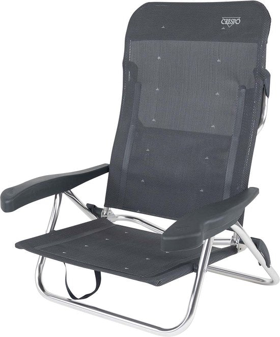 Crespo - Chaise de plage - AL/221 - Gris foncé