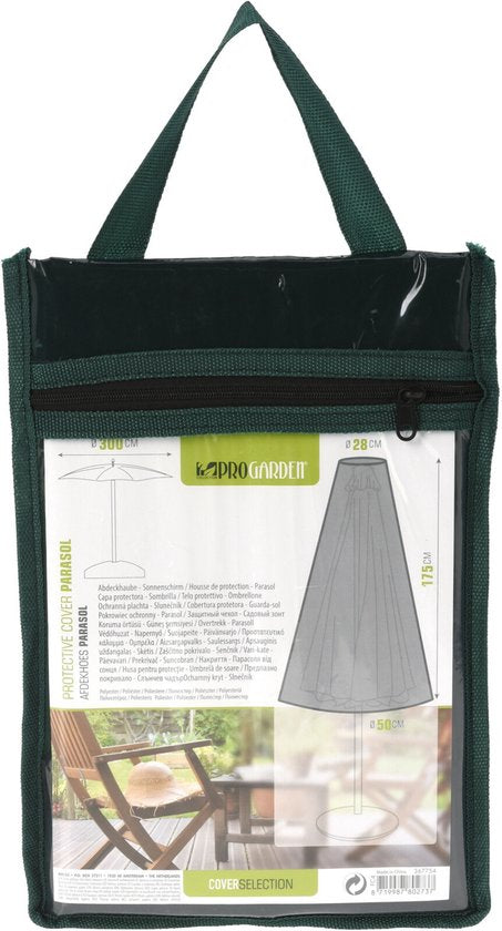 Pro Garden - Housse pour parasol - 175 x 28 x 50 cm