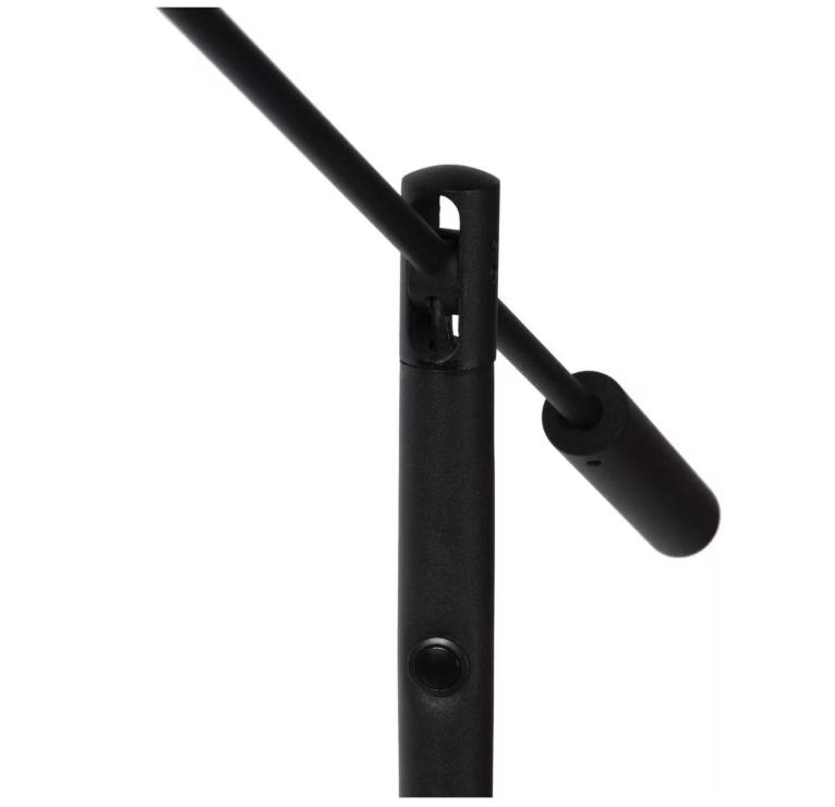 Lucide ANSELMO - Liseuse - Ø 25 cm - LED dimmable - 1x9W 3000K - Noir