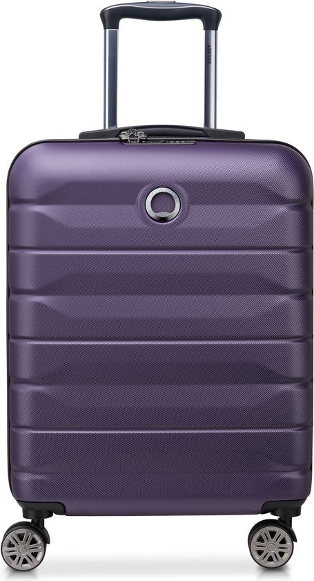 Delsey Air Armour 4 Wheel Slim Cabin Trolley 55/40 dark purple - 37x55x19