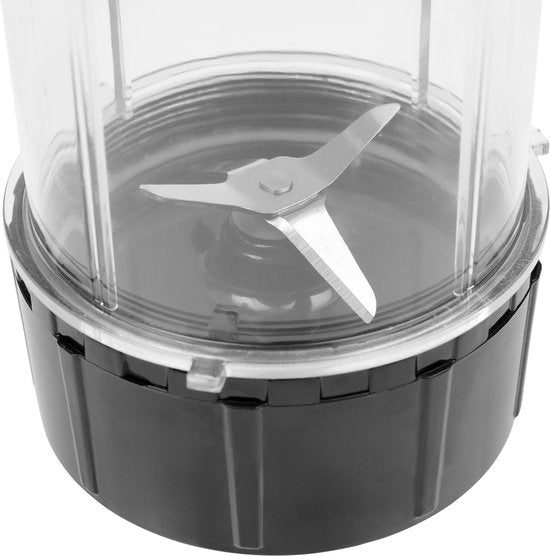 Tristar BL-4486 Smoothie Maker - Blender - Puissance 350W - 0,5 litre - 3 gobelets inclus - Lavable au lave-vaisselle