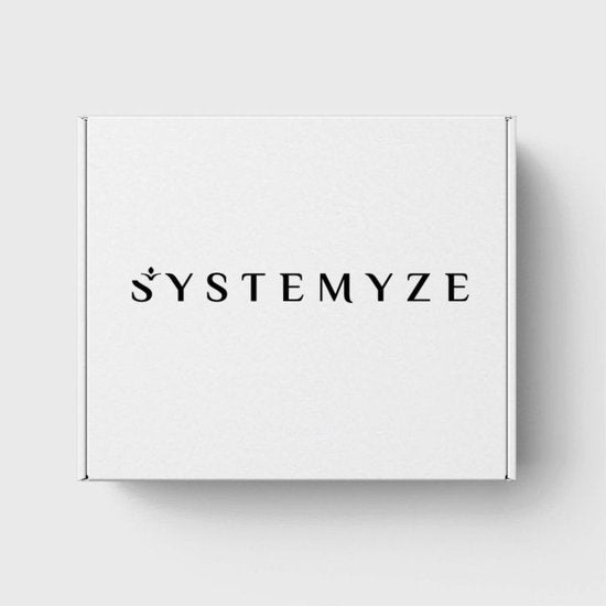Systemyze Notebook A5 Hardcover Leather Lined - Carnet de notes Journal - 256 pages numérotées - Papier 140 grammes - Bleu clair