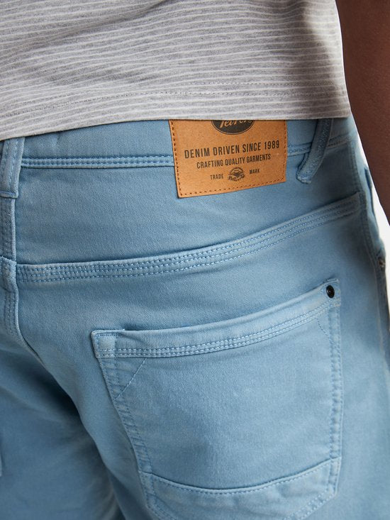 Petrol Industries Denim Shorts Men - Jogg Denim Shorts - Slim Fit - Stretch Jeans - Vêtements pour Hommes - 5 Poches - Jeans pour Hommes - Bleu - Taille XL