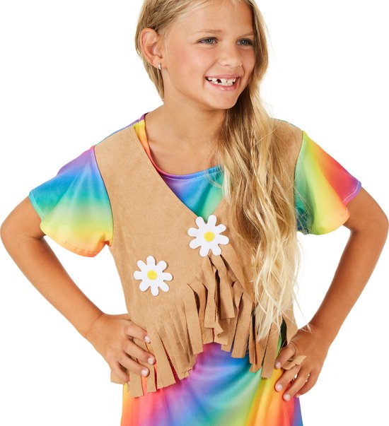 Costume fille enfant fleur 164 (13-14ans) Dressforfun - halloween - carnaval - rose bleu