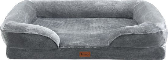 Panier pour chien Sheena L - 98 x 70 cm - Gris