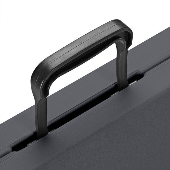 Casaria Lot de 2 bancs à bière - pliable 8 personnes 183cm- Anthracite